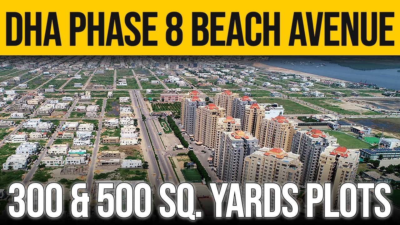 DHA Phase 8 SAHIL Street 1 to 36 Review 300 & 500 Sq. Yards Plot #dha #phase8 #karachi #sahil