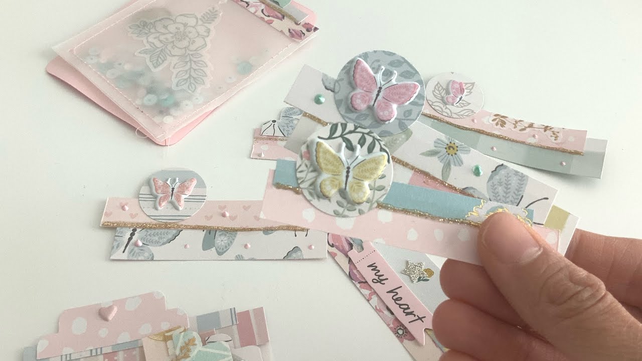 How to Create Embellishments from Scraps Journal File Tabs