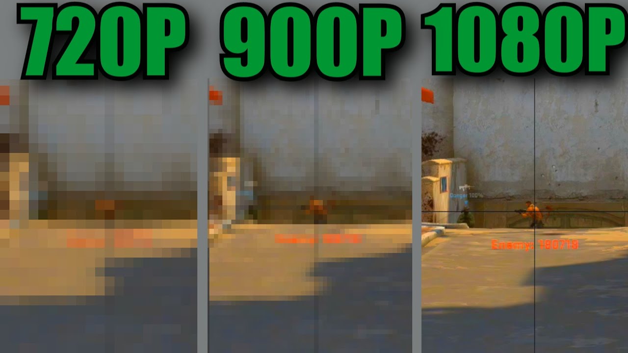 2 WAY SLI GTX 480 CSGO 720P 900P 1080P BENCHMARK