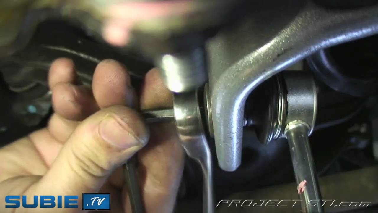 Установка стабилизатора поперечной устойчивости Whiteline на STI 2008 года от Subie TV