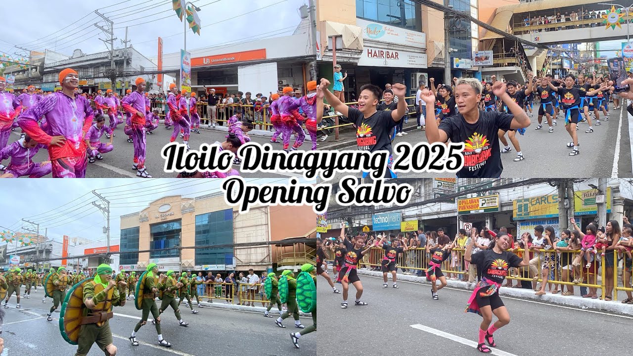 Iloilo Dinagyang 2025 Opening Salvo (Street Dancing)