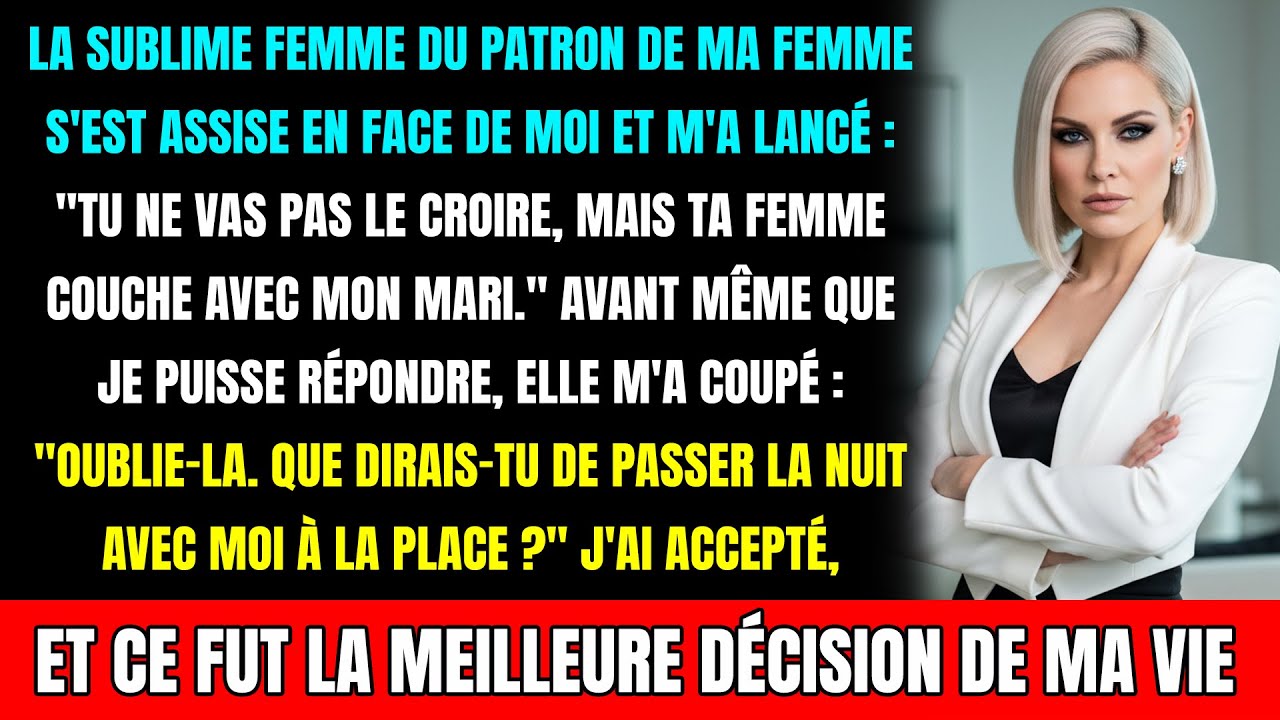 La femme de son amant a frappé à ma porte : « On va les détruire ensemble »