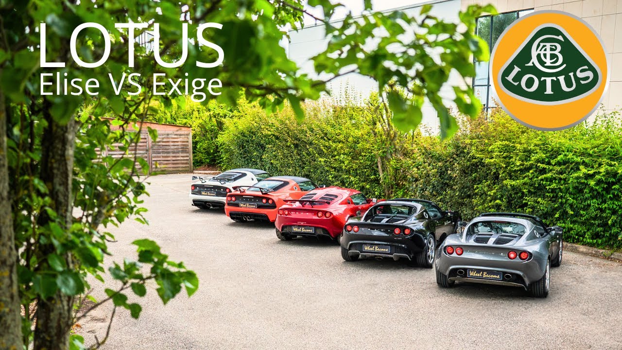 Episode 20 : Comparatif Lotus 🇬🇧 - 2 Elise VS 3 Exige 🤯💥