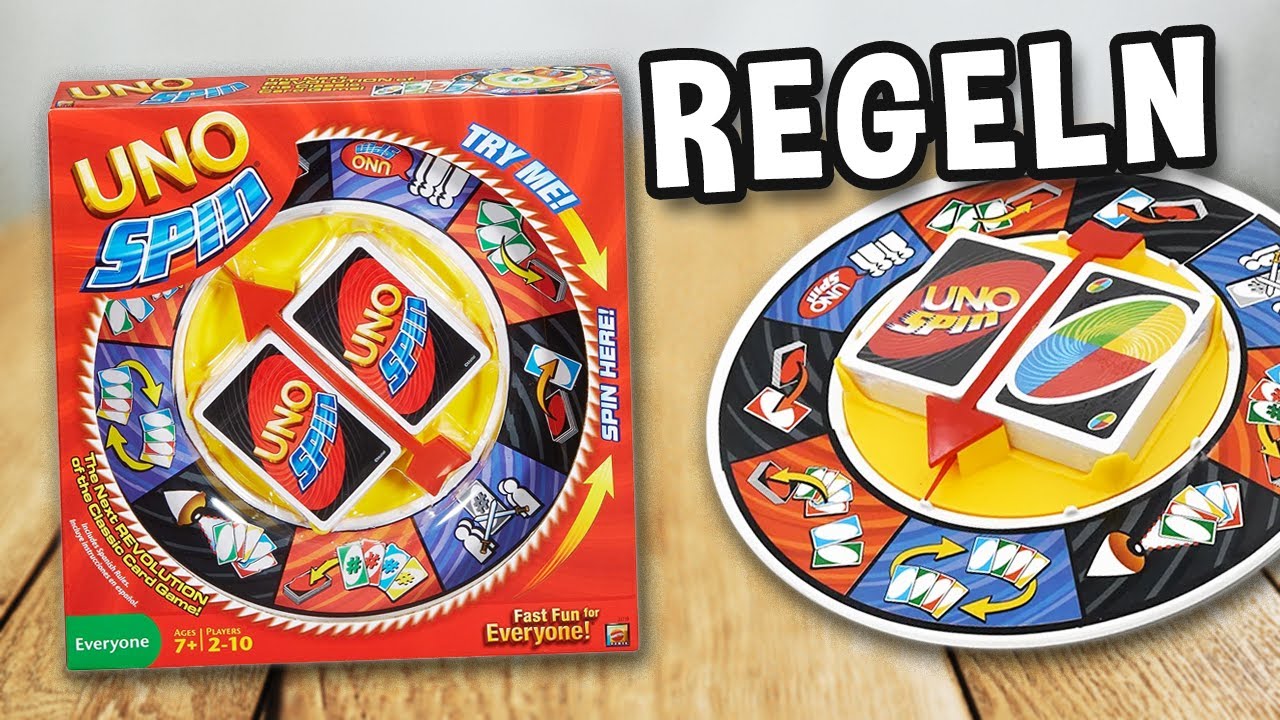 UNO SPIN - Spielregeln TV (Spielanleitung Deutsch) - MATTEL GAMES