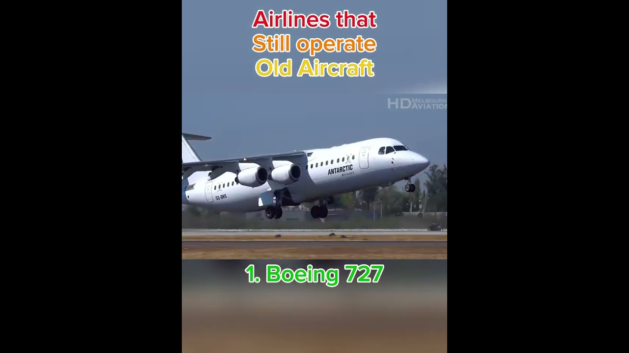 Airlines that operate old aircraft [pt 1. Boeing 727]