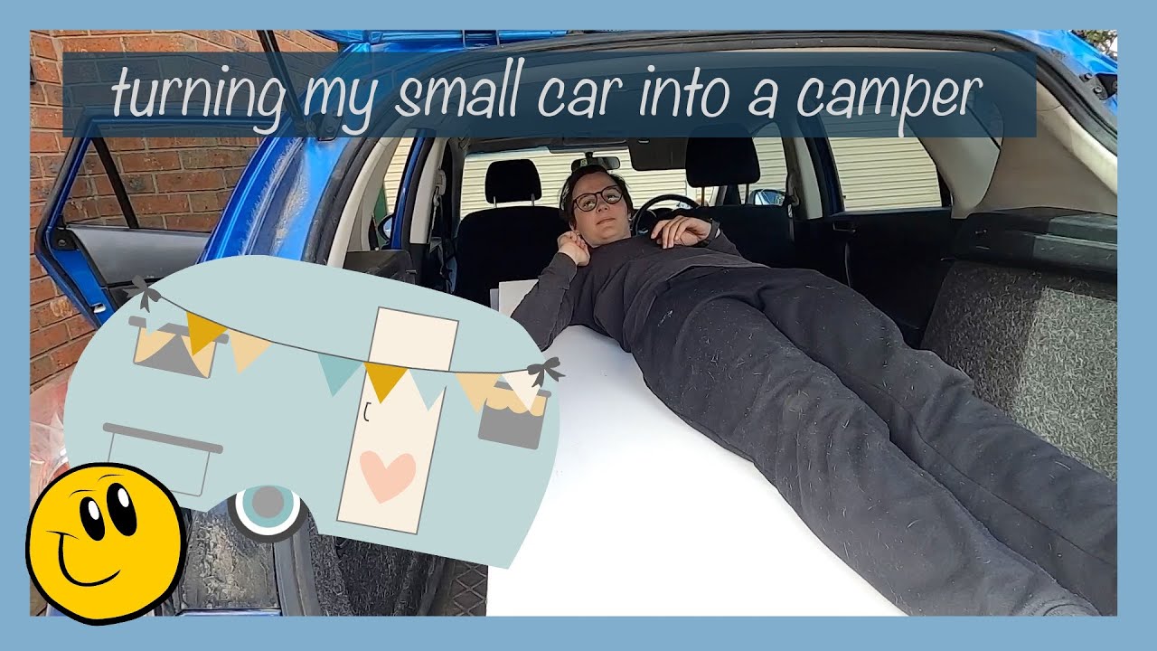 Converting my small car into a camper | How to turn the boot of a small car into a bed.