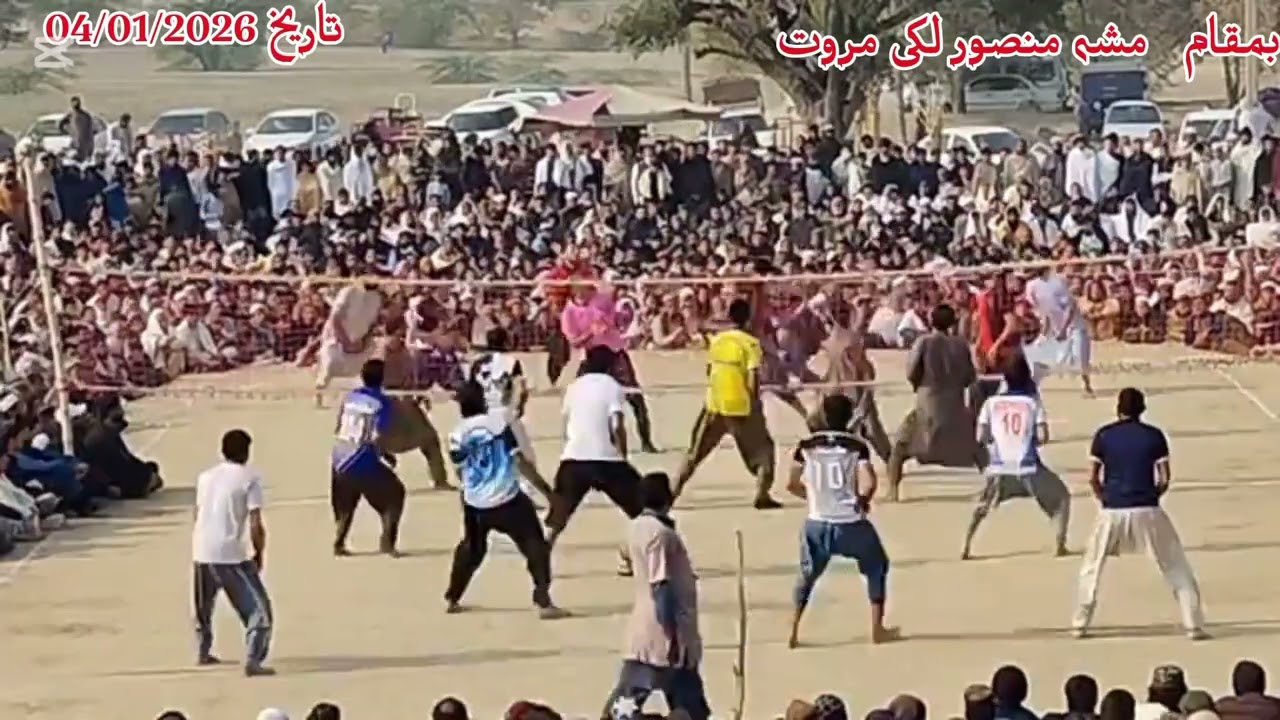 عطاء اللہ پٹھان کلب بمقابلہ سونا خان کلب بمقام مشہ منصور لکی مروت شوٹنگ والی بال سپر 5 ٹورنامنٹ
