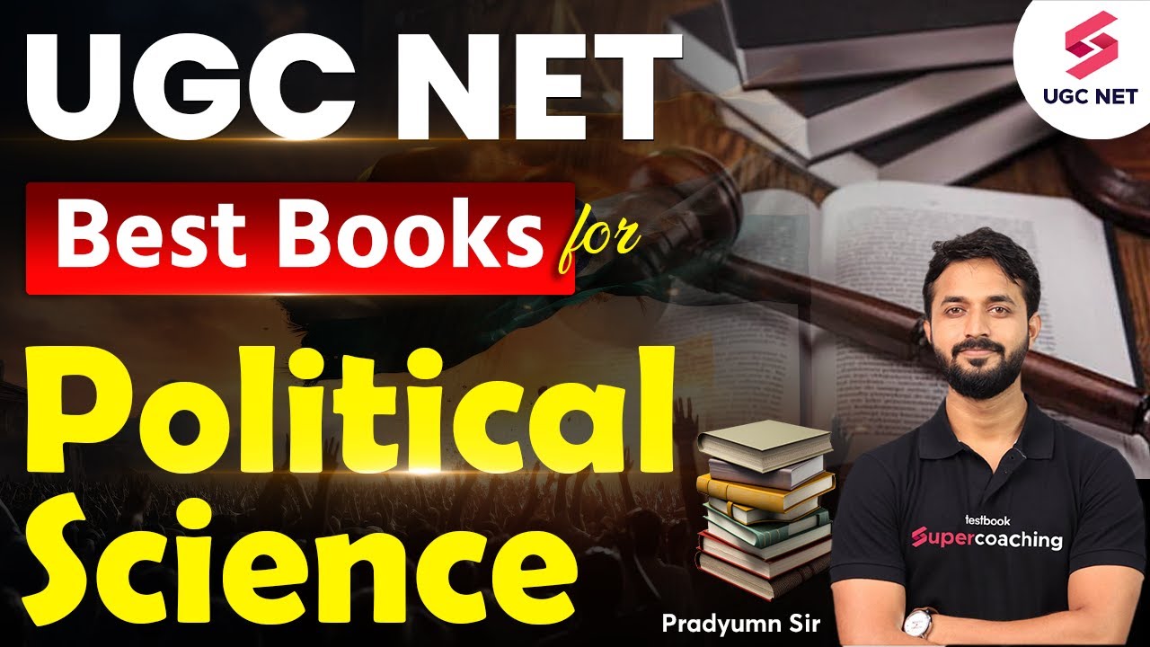 🔥 Best Books Political Science UGC NET | #ugcnet2024 #jrf #jrf2024 | Pradyumn Sir