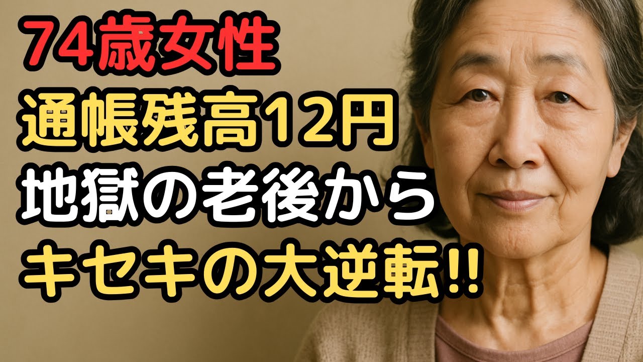 通帳残高12円…それでも諦めない74歳女性の奇跡の大逆転