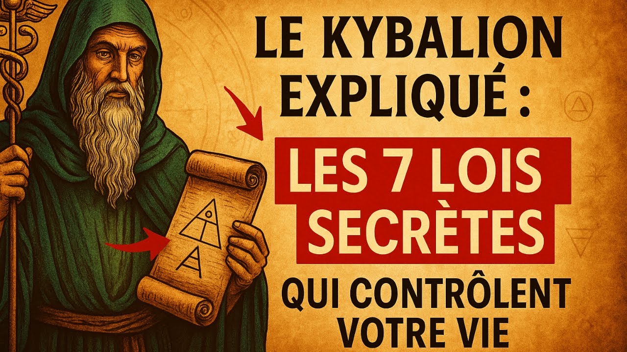 Le Kybalion Expliqué : Les 7 Lois Secrètes qui Contrôlent Votre Vie