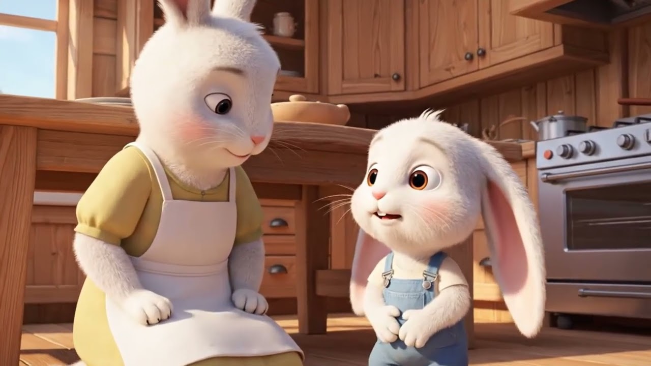 🐰 **The Naughty Bunny Causes a Kitchen Fire**