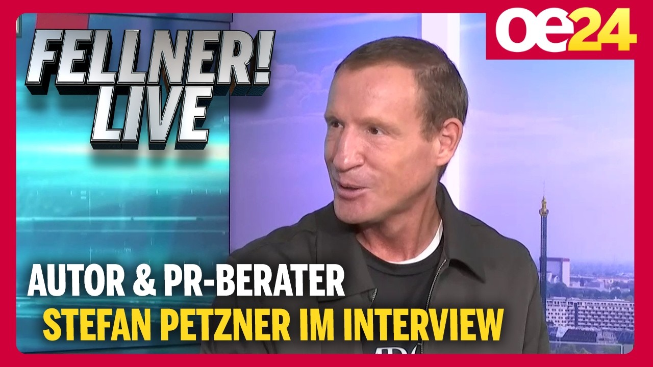 Autor & PR-Berater Stefan Petzner im Interview | FELLNER! LIVE