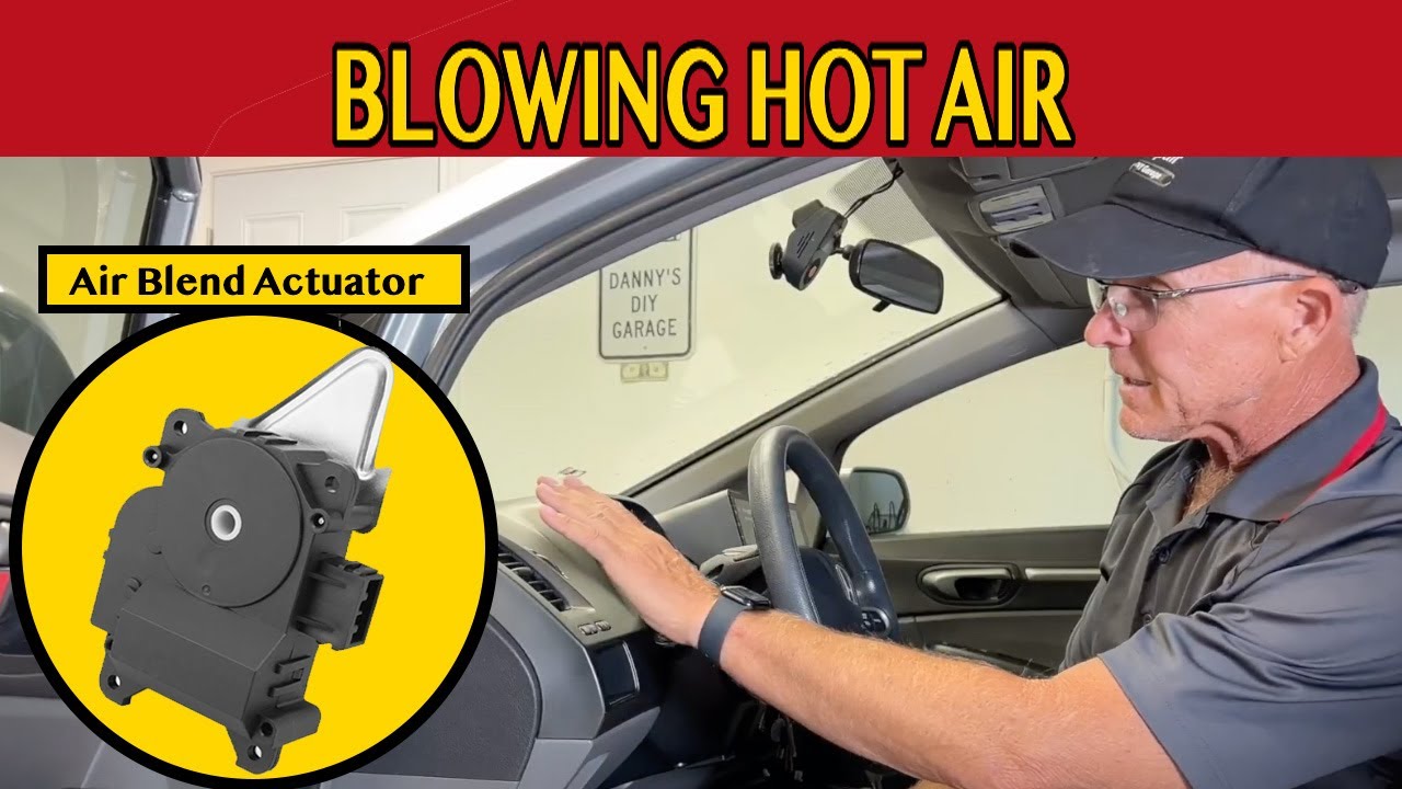 Honda Civic Heater or AC Problems? Diagnose & Replace FAULTY Blend Door Actuator.