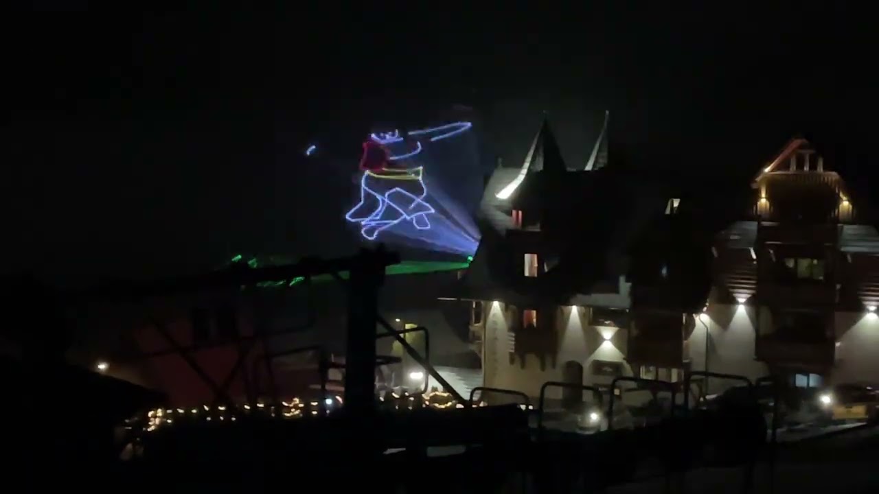 SKI & LASERSHOW - Ždiar 2026 grafická laserová show - www.miroxx.eu - HD -