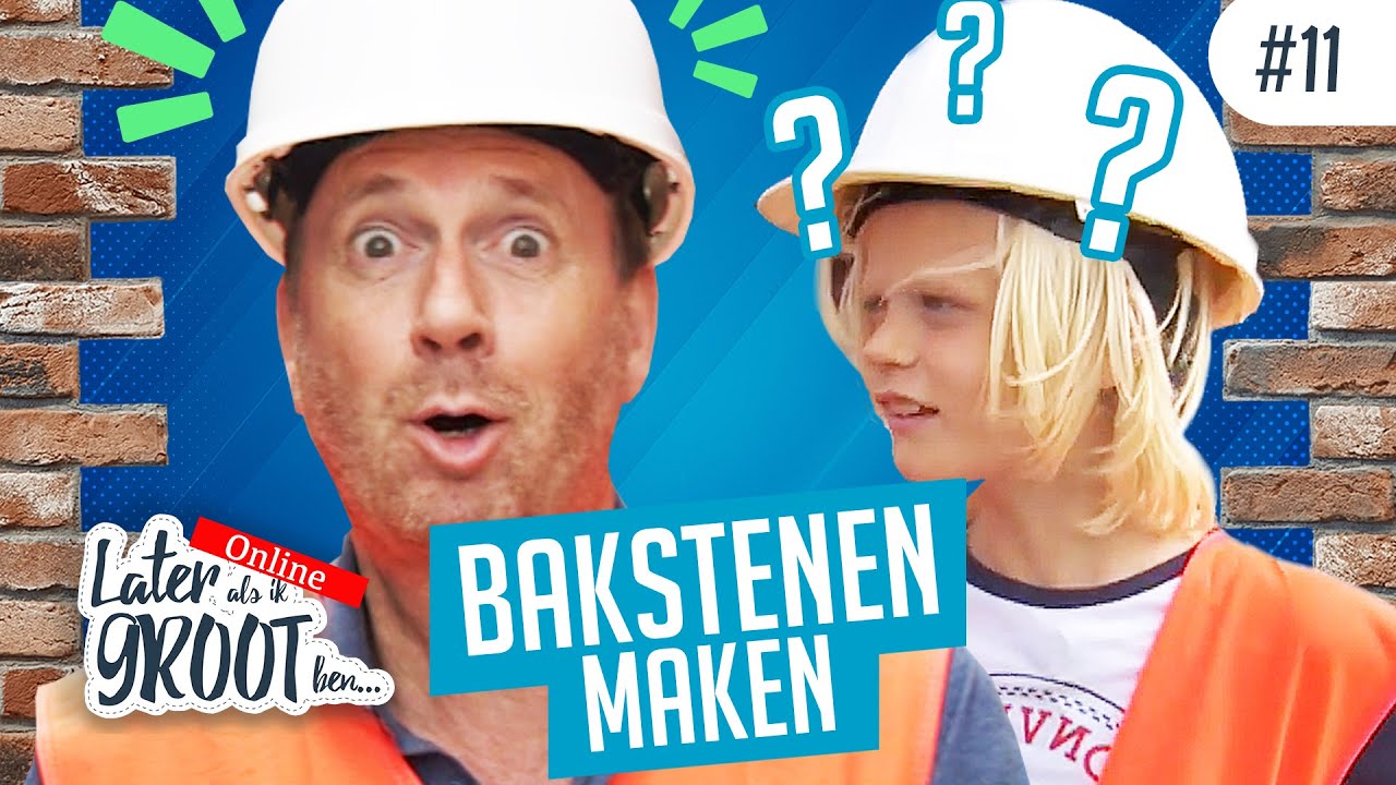 RIJK WORDEN VAN BAKSTENEN MAKEN? | MOOS (11) WEET HET ZEKER