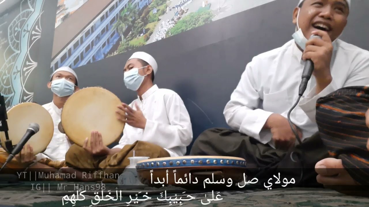 Sholawat Burdah santri Al fithrah || Medley 5 lagu || voc. ust badrus dkk