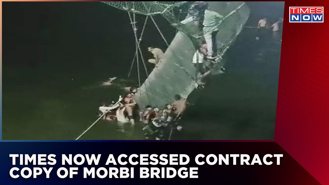 Why is Morbi Bridge In Gujarat Opened Early? | Times Now Accessed Contract Copy With Private Firm
