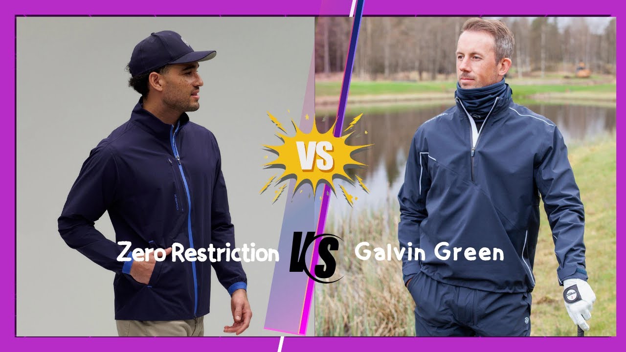 Most Durable Rain Gear Zero Restriction vs Galvin Green Review and Comparison