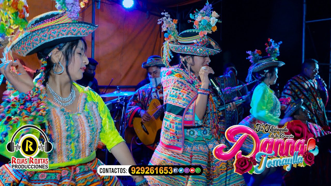 DANNA TOMAYLLA CONCIERTO 2023 // URJUPI PAPILAS EN SARHUA / CHIMAYCHA (Video Oficial ) 4K Ultra ᴴᴰ☆