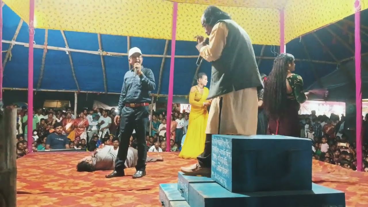 Rajbongshi 👍panchali gane part 2@গানের পালা রক্তের মাথায় সিঁদুর দান 