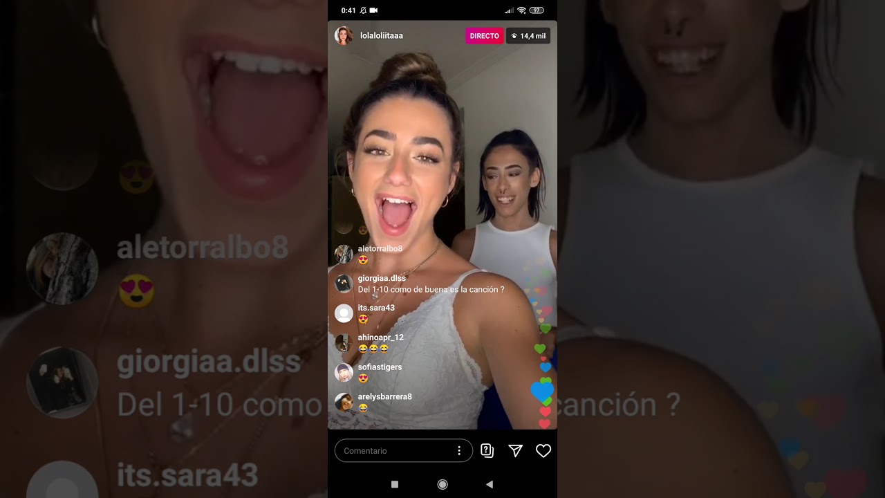 Lola Lolita y La Batres//en directo! 😂😂