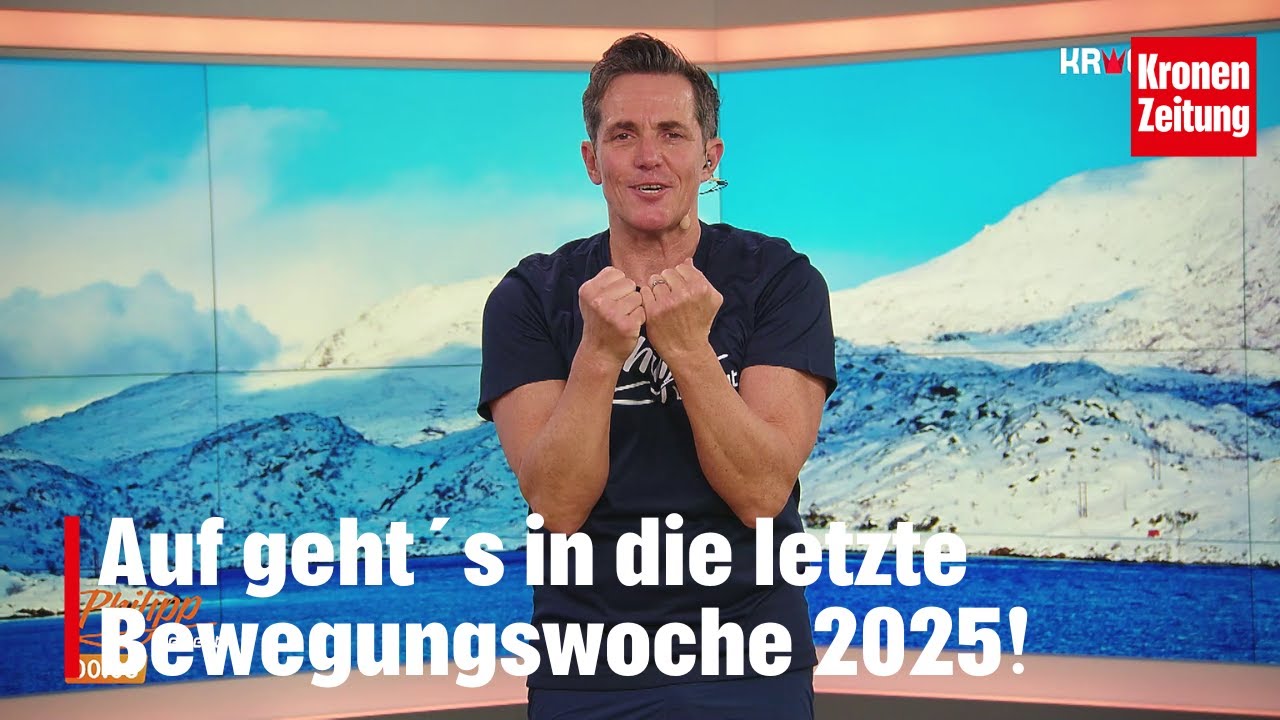 Philipp bewegt am Montag, 29.12.: Letzte Bewegungswoche in diesem Jahr!