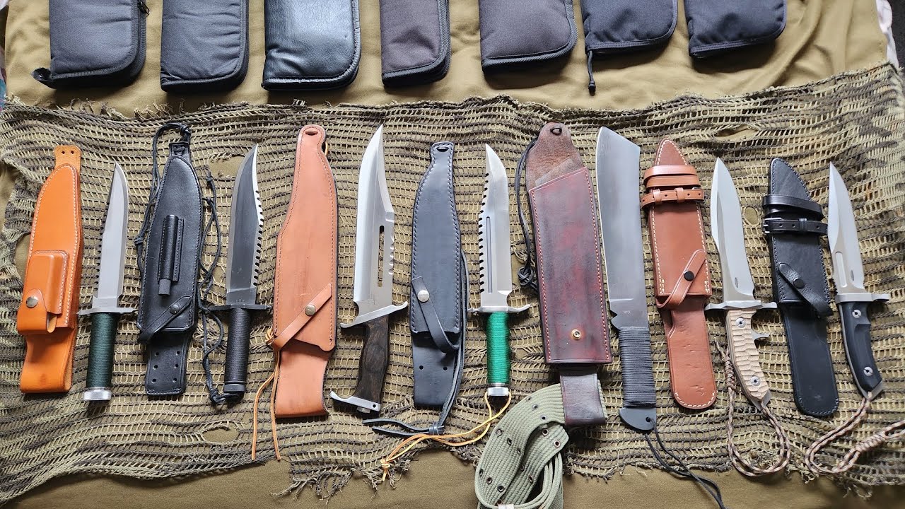 RAMBO movie knive's and information 