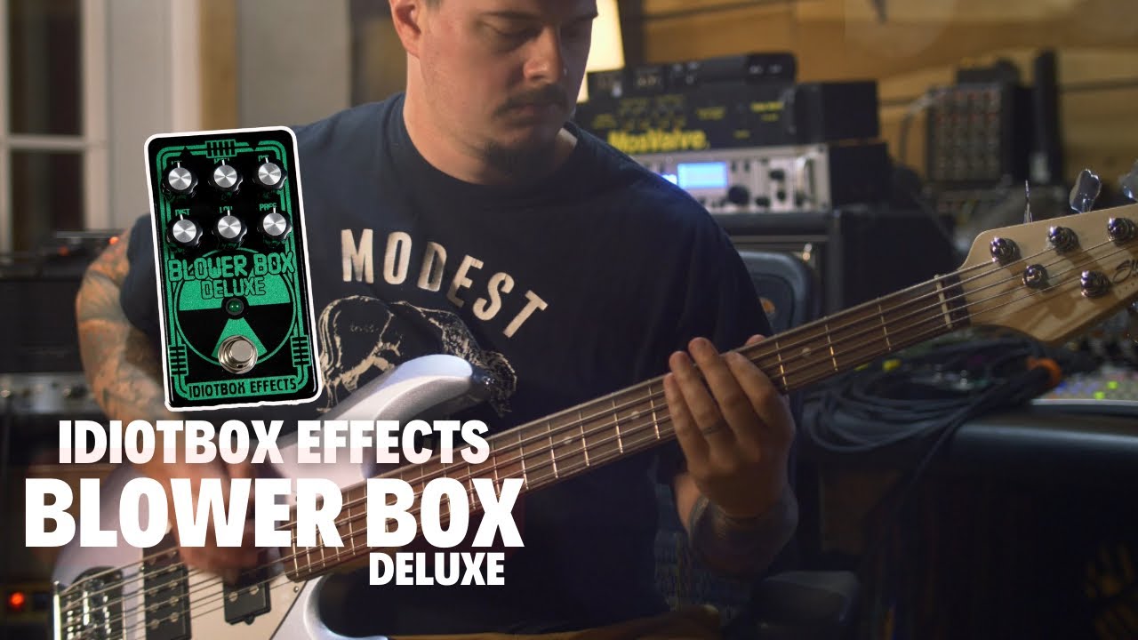 Idiotbox Effects // Blower Box Deluxe “Bass Guitar Demo”