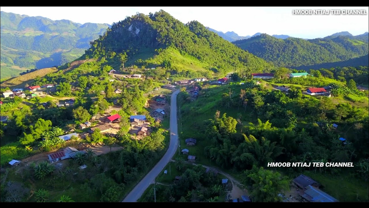 Around Laos Zos hmoob pas qav zos phav kheb phom mos kos thoos thiab zos hib khum nyob xeev khuam