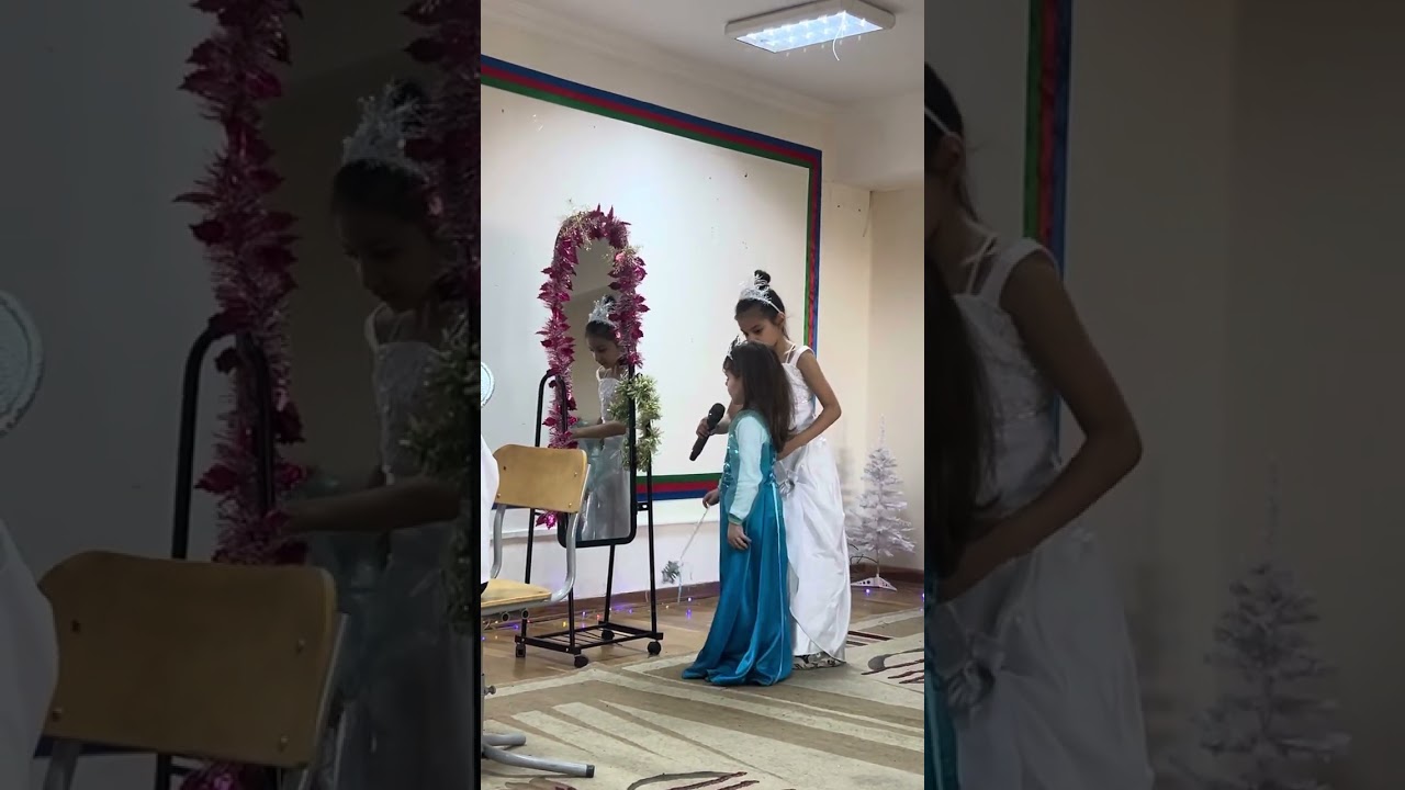 5 Yaşlılarımın “Buzlar kraliçası” səhnəciyi😀
