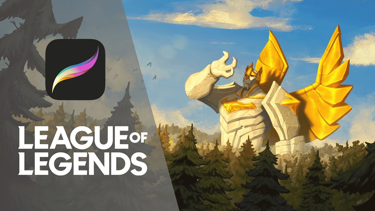 GALIO - League of Legends SPEEDPAINT