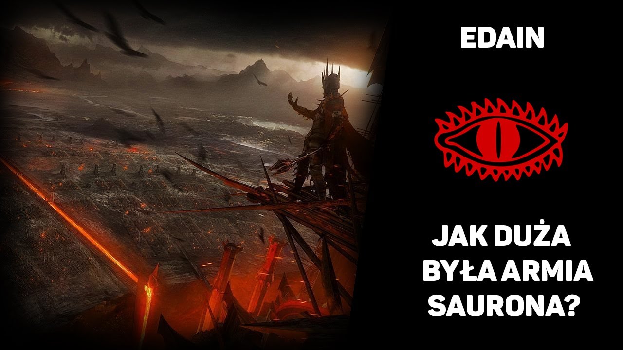 Jak DUŻA była ARMIA SAURONA!? | Armie Śródziemia