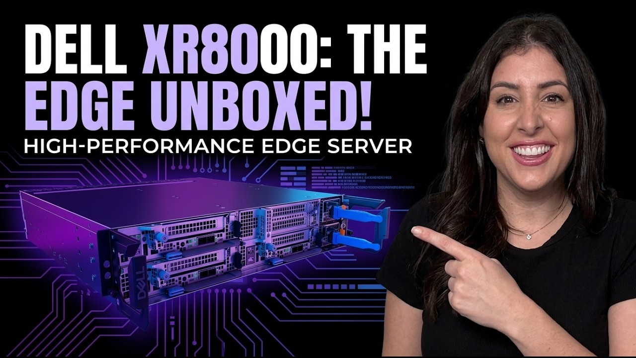 Распаковка Dell PowerEdge XR8000