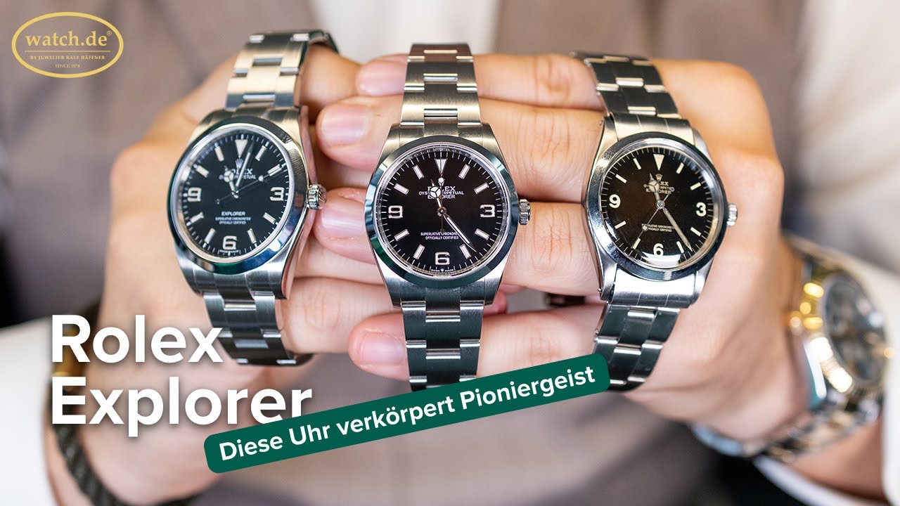 Rolex Explorer: Die Rolex mit Understatement  I watch.de Review