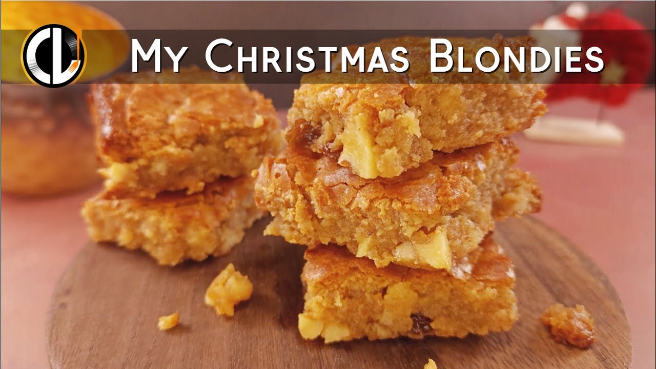 Рождественские блонди – вкусная альтернатива брауни 🎄