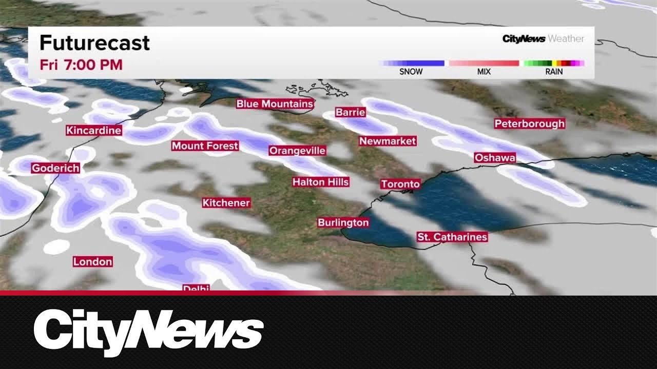 Southern Ontario bracing for more snow Friday