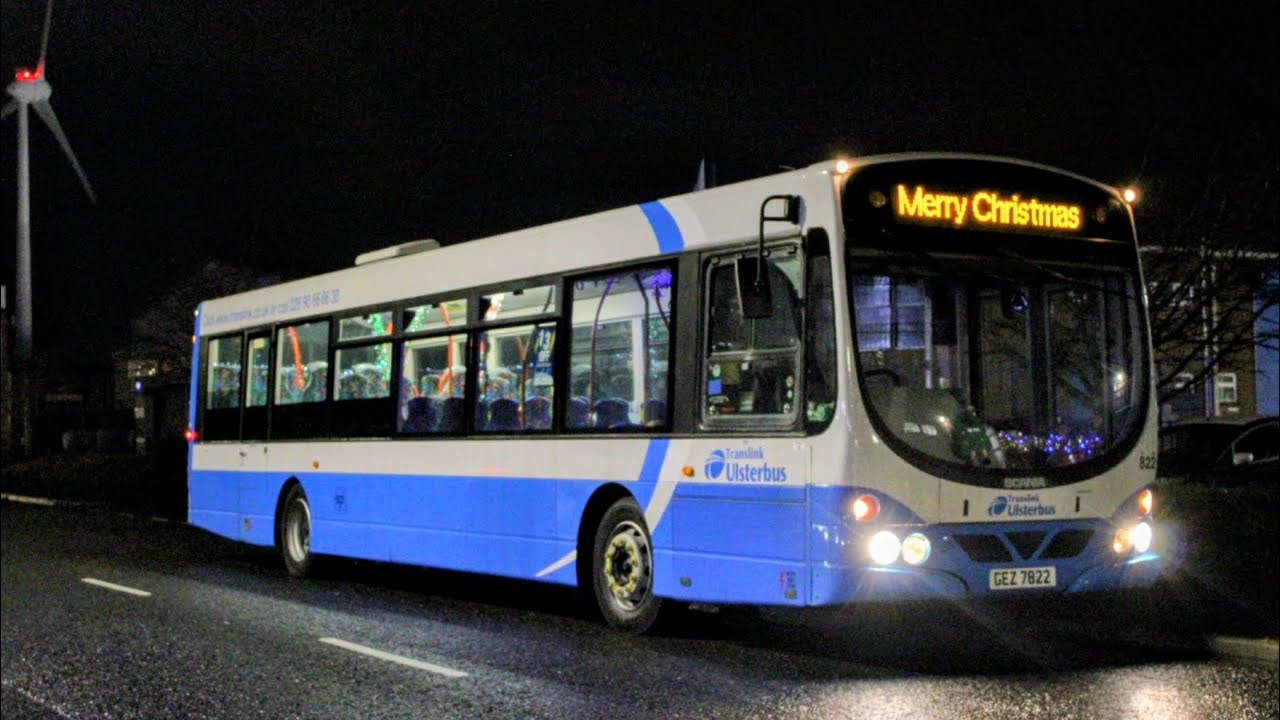 A ride on Preserved Ex Ulsterbus Wright Scania Solar 822 on an enthusiasts outting