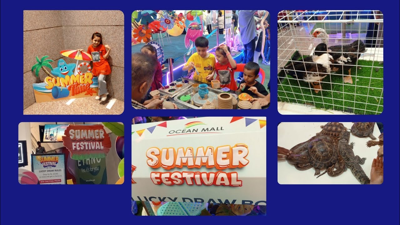 Summer Festival ll Pet show ll painting ll #oceanmall