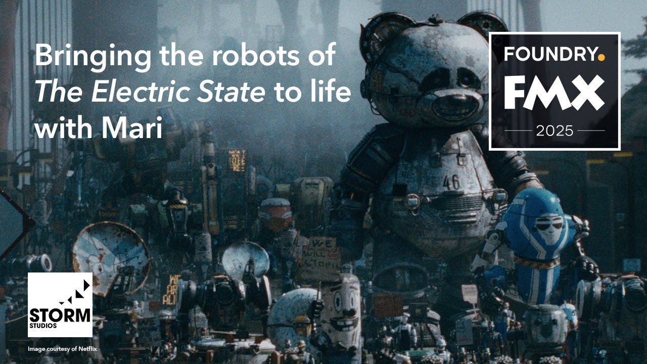 Bringing life to Netflix’s The Electric State robots