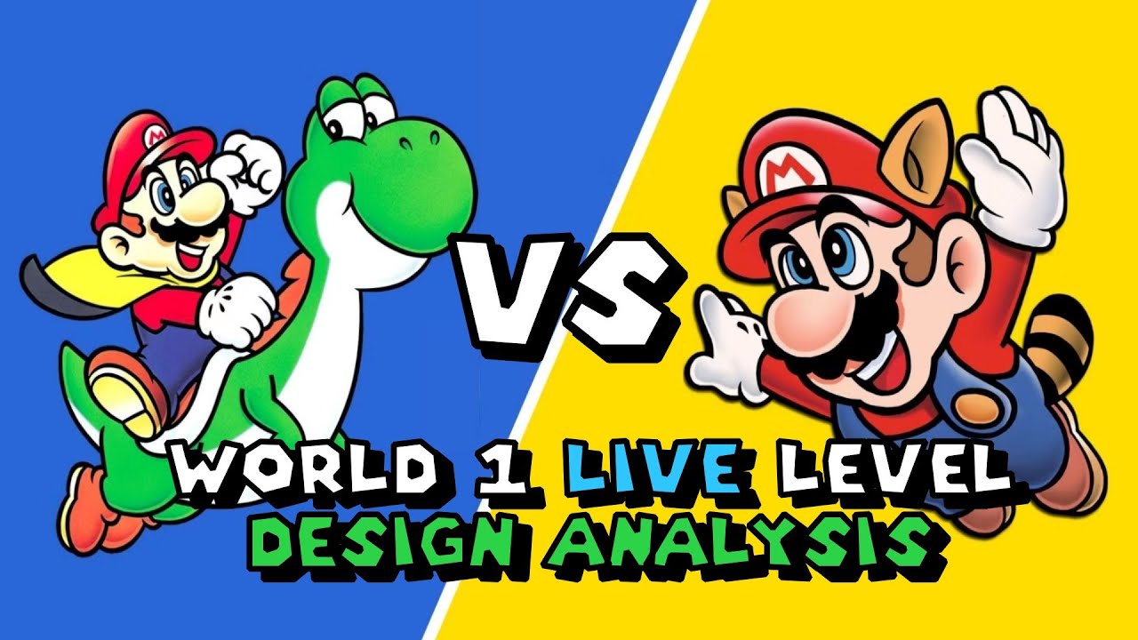 SMB3. vs SMW Live Design Analysis (I hate SMW)
