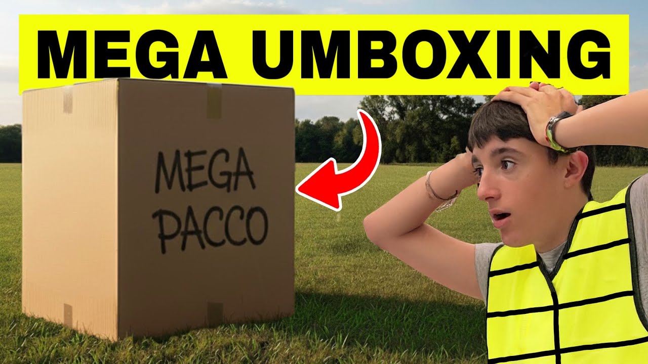 é ARRIVATO un PACCO da 50kg📦!