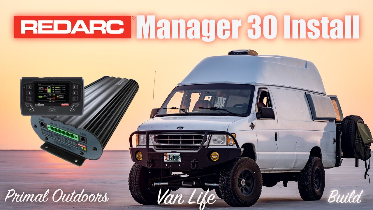 Установка Redarc Manager 30 в фургон 4x4