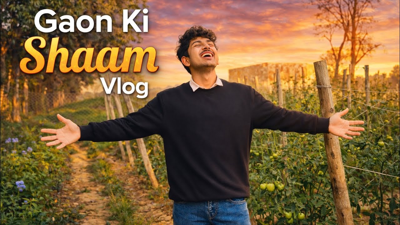 Dil Khush Ho Jayega 😍 Gaon Ki Shaam Vlog