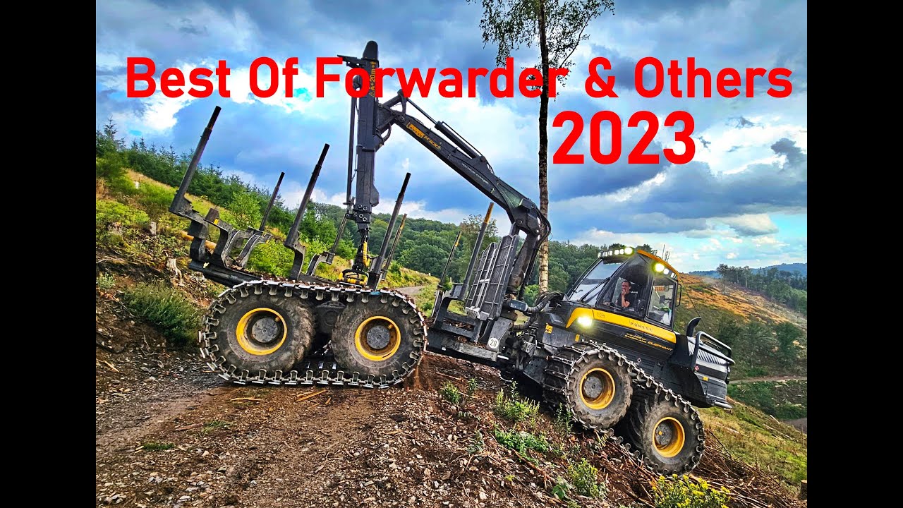 🌲BEST OF 2023 *FORWARDER & OTHERS* • by Forestmachine Impressions • LoggerAction • Loggingmachines🌲