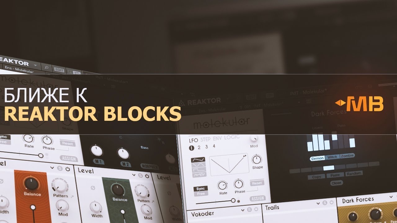 БЛИЖЕ К REAKTOR BLOCKS: MOLEKULAR [М.Мачалов]