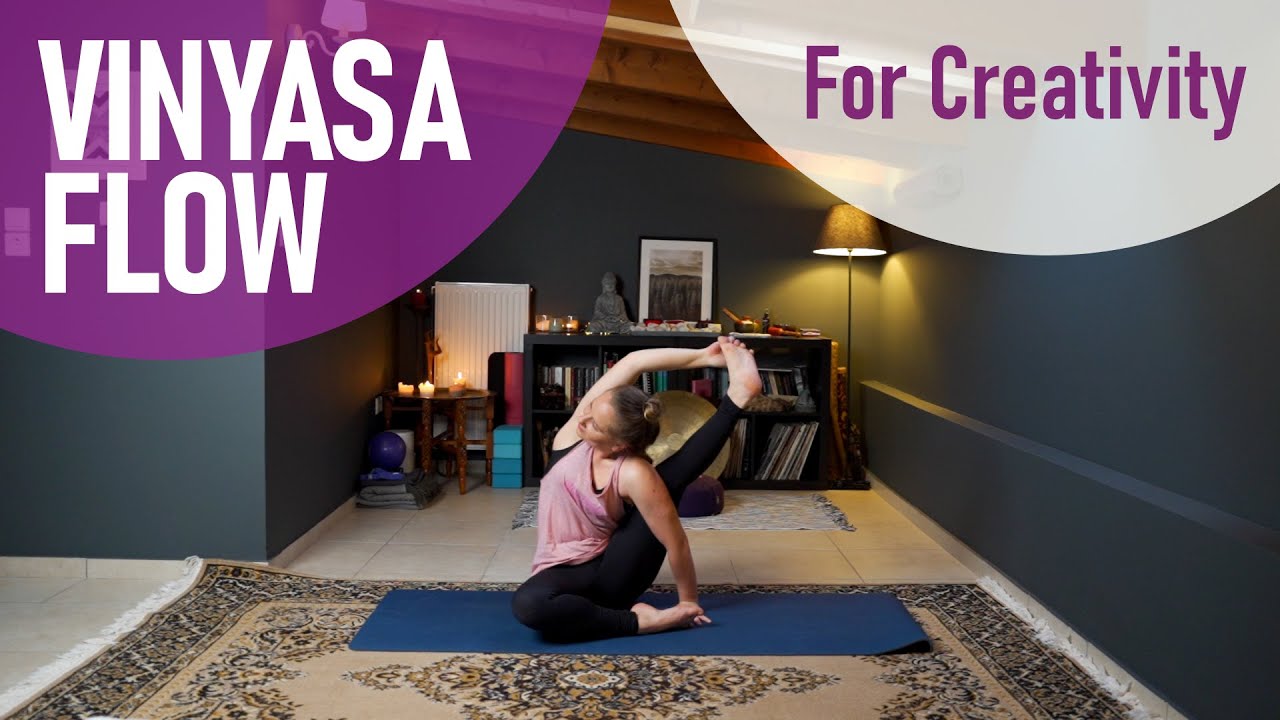 Vinyasa Yoga - Μάθημα Γιόγκα “Καλλιεργώ την δημιουργική μου διάθεση”