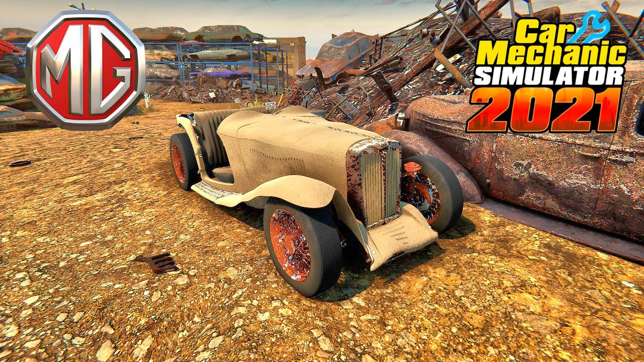 MG TA Midget restoration - Car Mechanic Simulator 2021