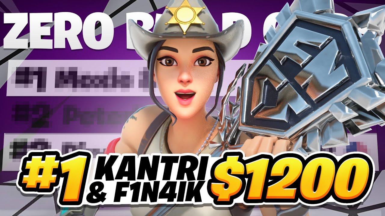 How WE WON 6 Games In The Console Zero Build Victory Cup ($1200) 💸