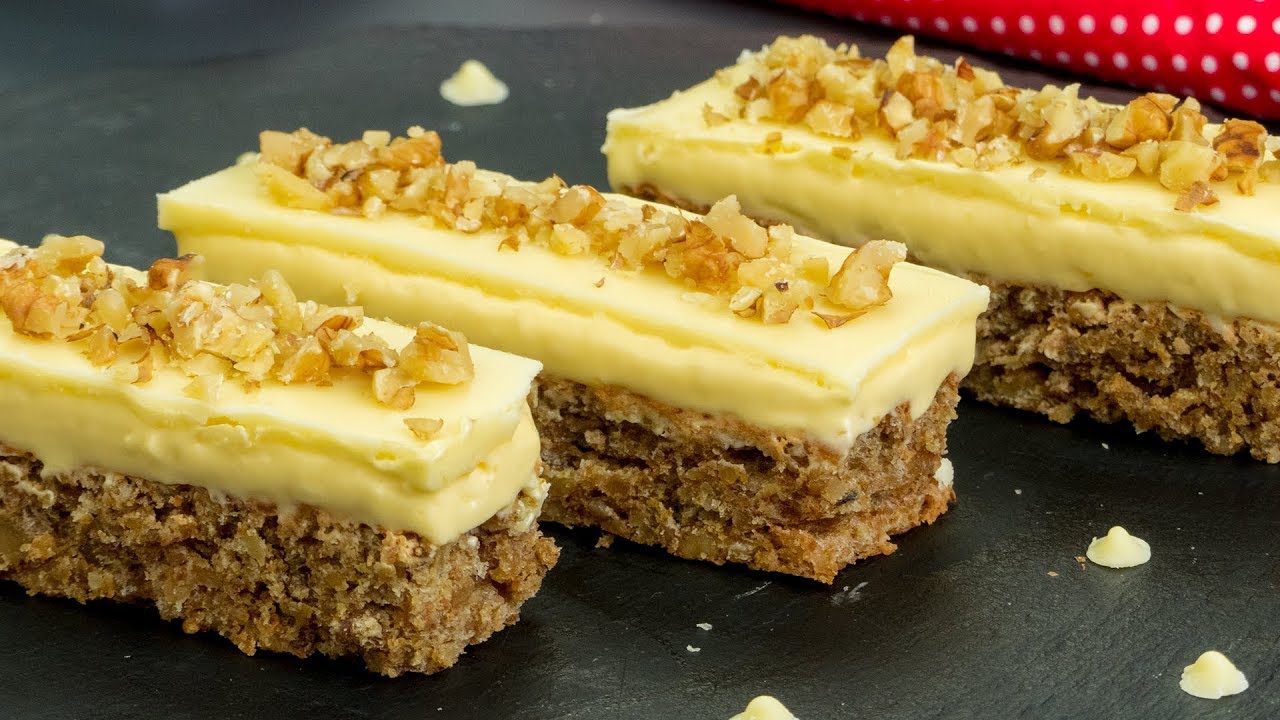 Най-вкусният и най-лесен за приготвяне - Тортата с бял шоколад и орехите.I Apetiten TV
