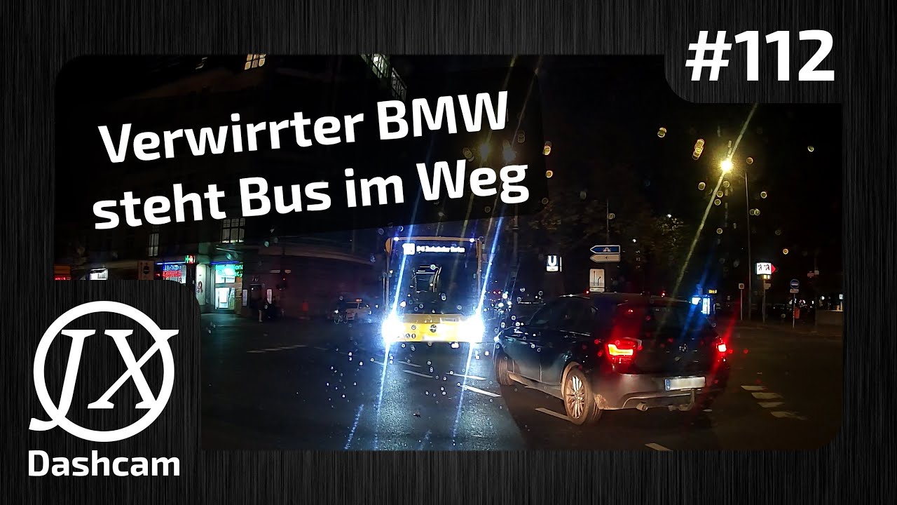 Auffahrunfall wegen Handy... Fahrräder bei rot quer über Kreuzung | #112 Dashcam Compilation Berlin